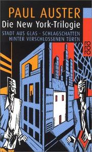Cover of The New York Trilogy