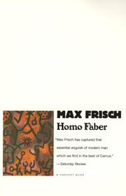 Cover of Homo Faber
