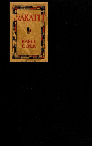 Cover of Krakatit