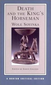 Cover of Death and the King's Horseman