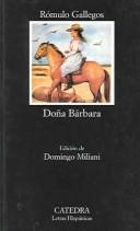 Cover of Doña Bárbara