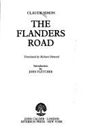 Cover of The Flanders Road