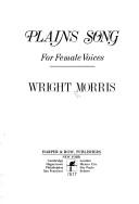 Cover of Plains Song: For Female Voices