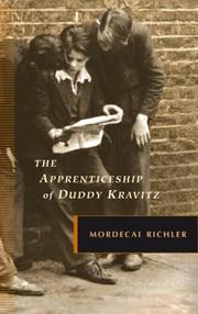 Cover of The Apprenticeship of Duddy Kravitz