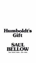Cover of Humboldt's Gift