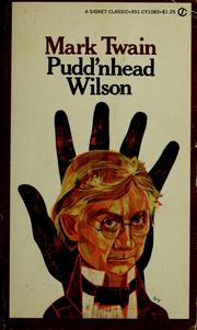 Cover of Pudd'nhead Wilson