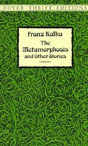 Cover of The Metamorphosis