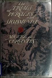 Cover of The Trials of Persiles and Sigismunda