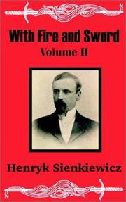 Cover of With Fire and Sword