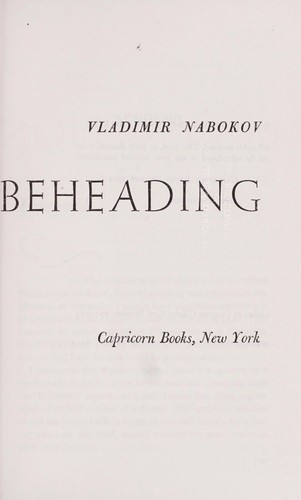 Cover of Invitation to a Beheading
