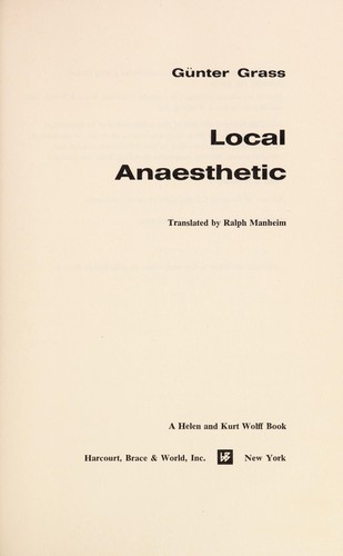 Cover of Local Anaesthetic