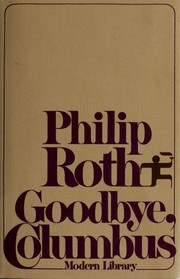 Cover of Goodbye, Columbus