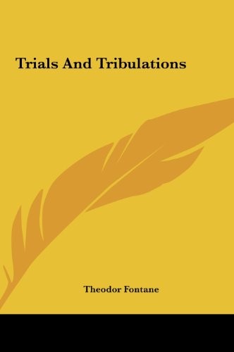 Cover of Trials and Tribulations