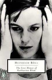 Cover of The Lost Honour of Katharina Blum